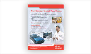 Avery Dennison Challenge Magazine Ad
