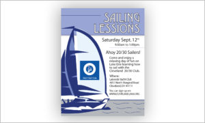 CP2030 Club Boating Flyer