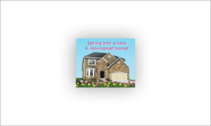 K. Hovnanian Spring Savings Web Banner