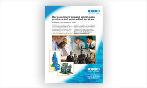 Kobelco Magazine Ad